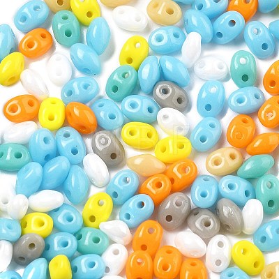 2-Hole Seed Beads GLAA-R159-M-1