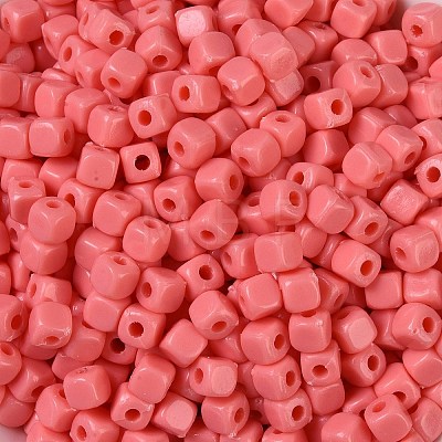 Opaque Acrylic Beads OACR-B025-06C-1