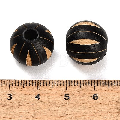 Schima Wood European Beads WD-CBA7A54-01B-1