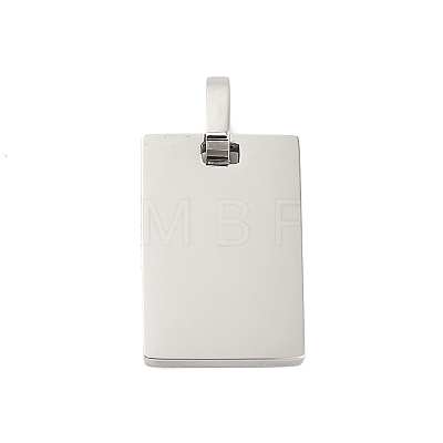 304 Stainless Steel Stamping Blank Tag Pendants STAS-Z126-03P-01-1