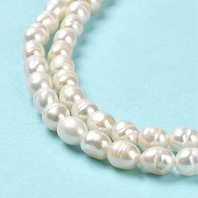 Natural Cultured Freshwater Pearl Beads Strands PEAR-E016-170-1