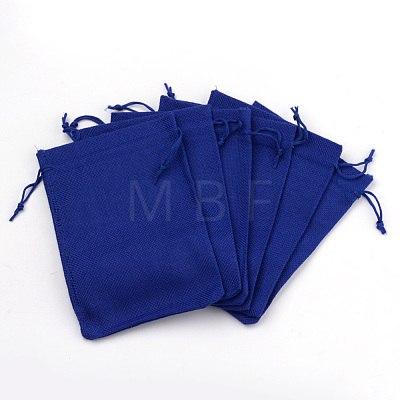 Burlap Packing Pouches Drawstring Bags ABAG-Q050-10x14-22-1