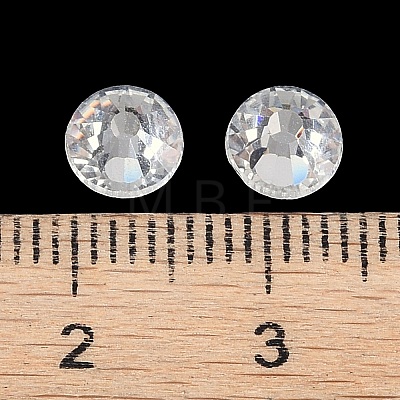 Glass Flat Back Rhinestone RGLA-C002-SS30-001-1