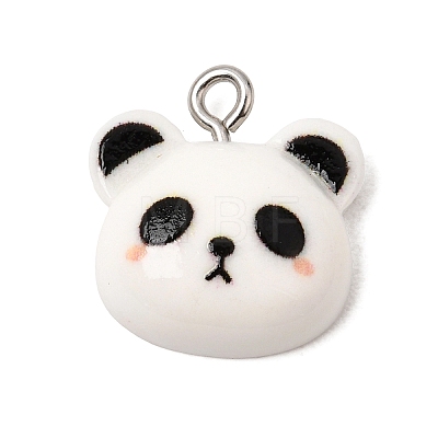 Opaque Resin Pendants RE-CBAD0A2-04P-1