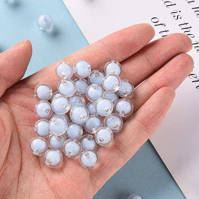 Transparent Acrylic Beads TACR-S152-15A-SS2113-1
