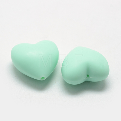 Food Grade Eco-Friendly Silicone Focal Beads SIL-R003-38-1