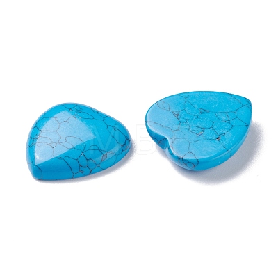 Synthetic Turquoise Cabochons G-P021-11-1