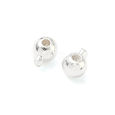 Brass Crimp Beads X-KK-H532-27S-02-1