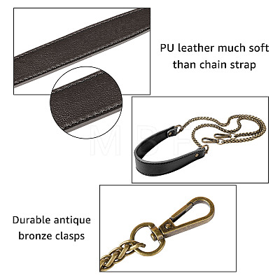 PU Leather Bag Straps FIND-WH0049-57B-1