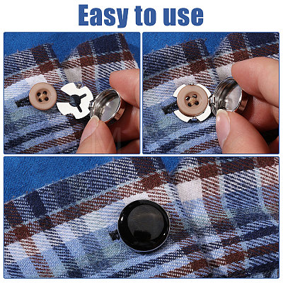 Zinc Alloy Enamel Cufflinks BUTT-GL0001-10-1