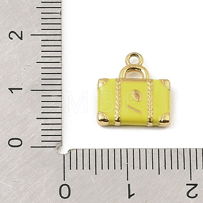 304 Stainless Steel Enamel Pendants STAS-Z199-05G-01-1