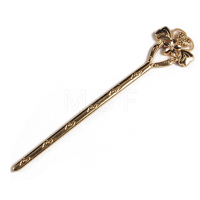 Alloy Flower Hair Sticks PW-WG80590-01-1