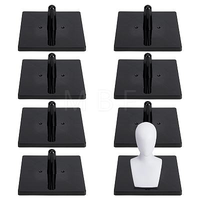 8 Bags PP Plastic Holder for Foam Mannequin Head ODIS-GO0001-24-1