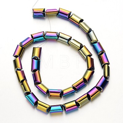 Electroplate Non-magnetic Synthetic Hematite Beads Strands G-F300-02-02-1