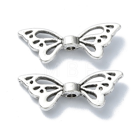 Tibetan Style Alloy Beads TIBEB-F065-07AS-07-1