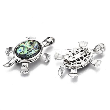 Abalone Shell/Paua Shell Brooch RESI-S376-09-1