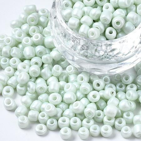 6/0 Glass Seed Beads SEED-S058-A-F408-1
