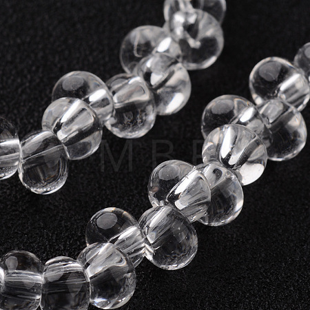 Teardrop Glass Bead Strands LS-EGLA-O005-04-1