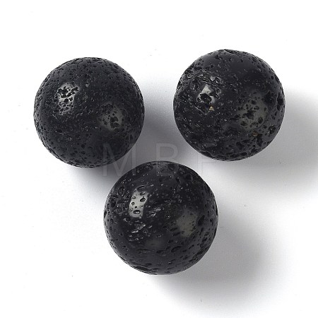 Natural Lava Rock Beads G-Z001-07-1
