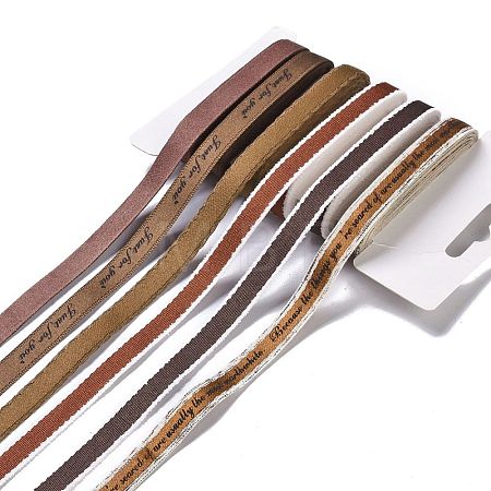 Polyester & Polycotton Ribbons Sets SRIB-P022-01E-14-1