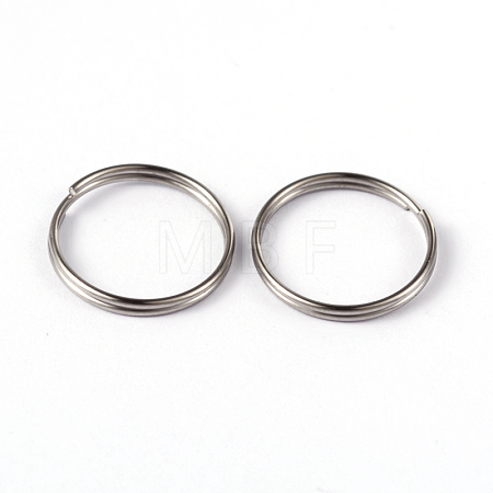 Tarnish Resistant 304 Stainless Steel Split Rings STAS-G130-40P-1