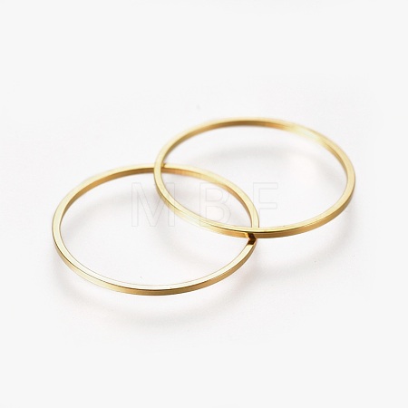 Brass Linking Rings X-EC18720MM-G-1