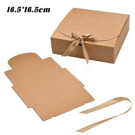 Paper Gift Boxes with Ribbon AJEW-YWC0816-001B-1
