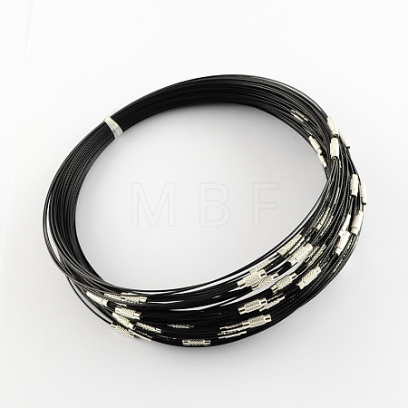 Steel Wire Bracelet Cord DIY Jewelry Making X-TWIR-R004-24-1
