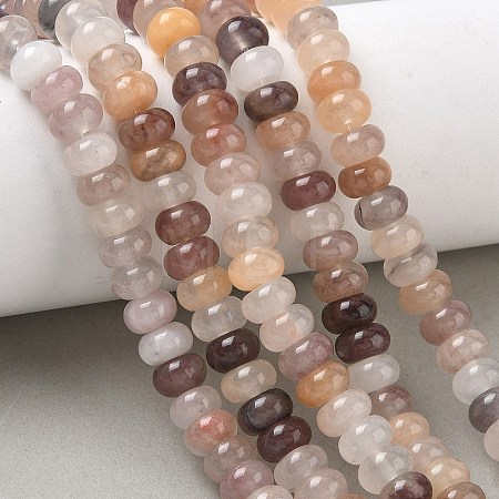 Natural Quartz Beads Strands GG-CBA9281-A07-5x8mm-1
