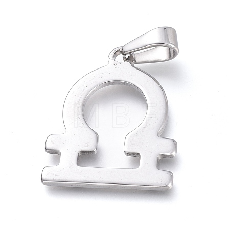Non-Tarnish 304 Stainless Steel Pendants STAS-L210-06A-P-1