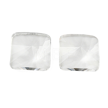 Transparent K5 Glass Cabochons GLAA-NH0001-02B-1