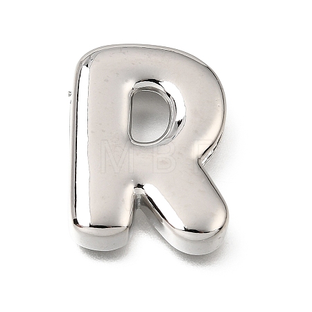 Brass Slide Charms KK-Z163-01P-R-1