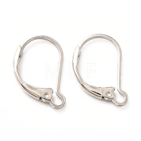 Brass Leverback Earring Findings LS-X-KK-F828-03P-1