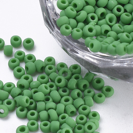 Opaque 3/0 Glass Seed Beads SEED-Q025-2mm-K01-1