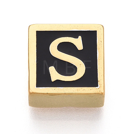 304 Stainless Steel Black Enamel Square Spacer Bars STAS-T073-58S-G-1