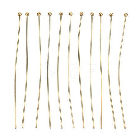 304 Stainless Steel Head Pins STAS-T065-60mm-20G-1