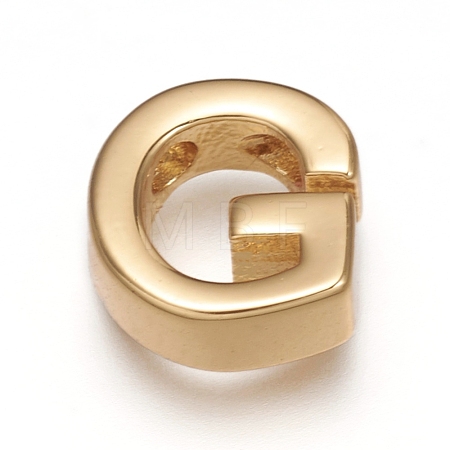 Brass Charms ZIRC-I037-01G-G-1