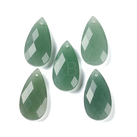 Natural Green Aventurine Pendants G-C140-05I-1