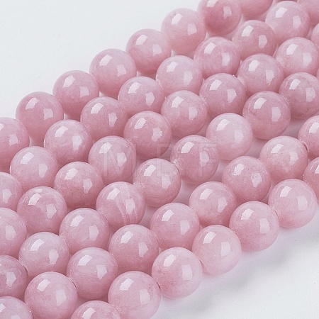 Natural Yellow Jade Beads Strands LS-G-G598-10mm-YXS-05-1