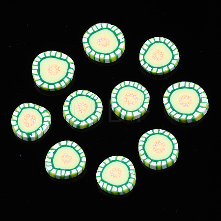 Handmade Polymer Clay Cabochons CLAY-N006-55-1