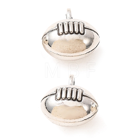 Tibetan Style Alloy Charms AL-CBA5212-01AS-1