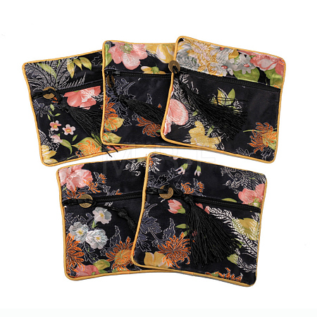 Retro Square Cloth Zipper Pouches CON-PW0001-095M-1