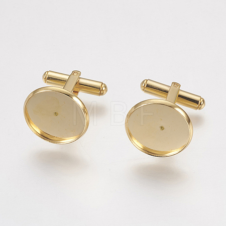 304 Stainless Steel Cuffinks STAS-G187-23G-16mm-1