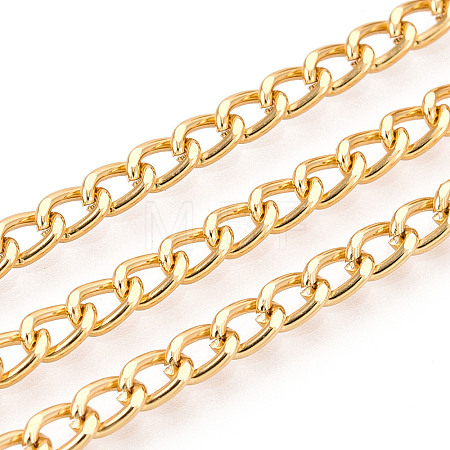Aluminium Curb Chains CHA-N004-07G-1