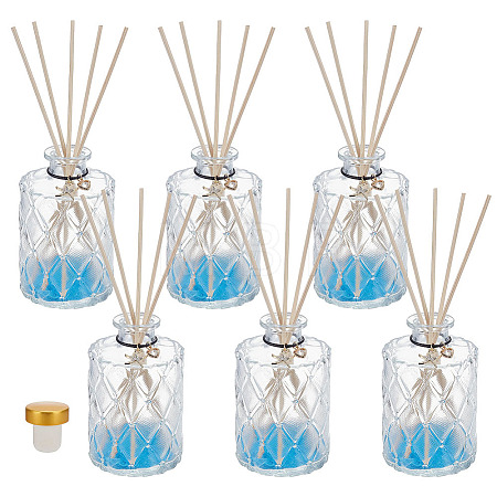 6Pcs Glass Bottle AJEW-OC00045-1