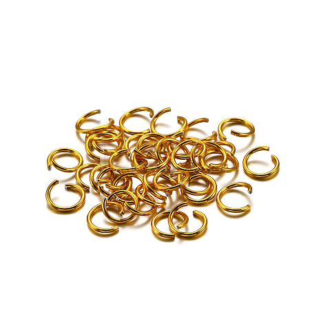 Aluminum Open Jump Rings ALUM-CJC0001-01N-A-1