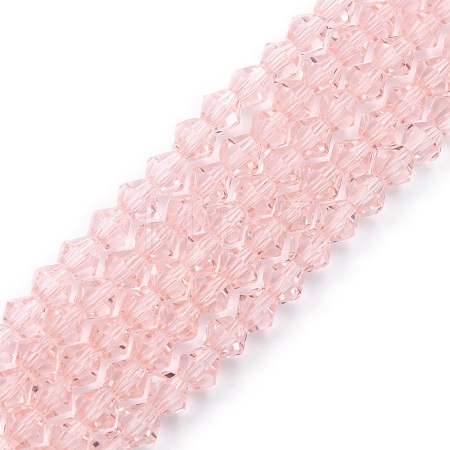 Imitation Austrian Crystal 5301 Bicone Beads X-GLAA-S026-15-1