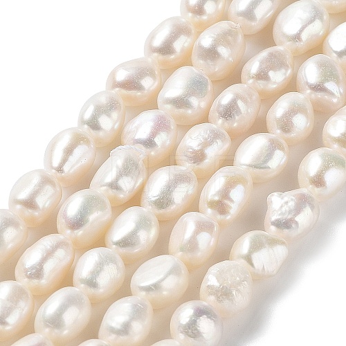 Natural Cultured Freshwater Pearl Beads Strands PEAR-Z002-20-1