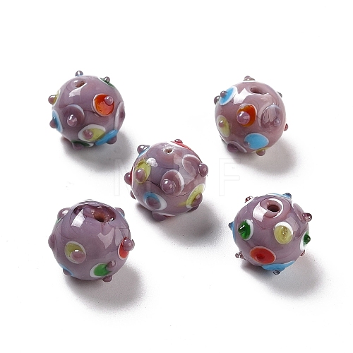 Handmade Lampwork Beads LAMP-F022-03A-1