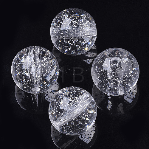 Transparent Acrylic Beads X-TACR-N009-07B-01-1